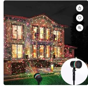 Star shower lazer light